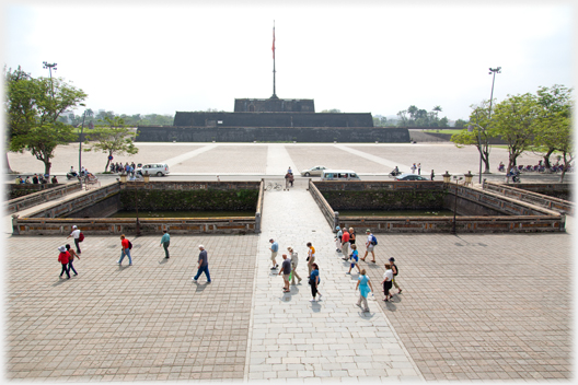 The Ngo Mon Square.