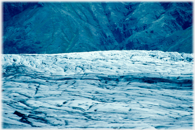 Glacier surface.