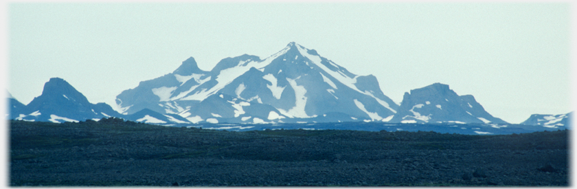 Hills near Gullfoss.