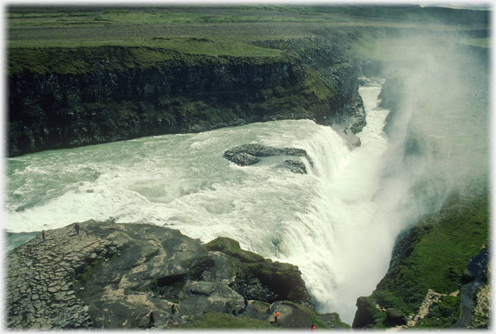 Rift with river.