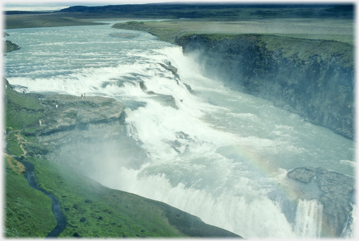 River Hvita and Gullfoss.