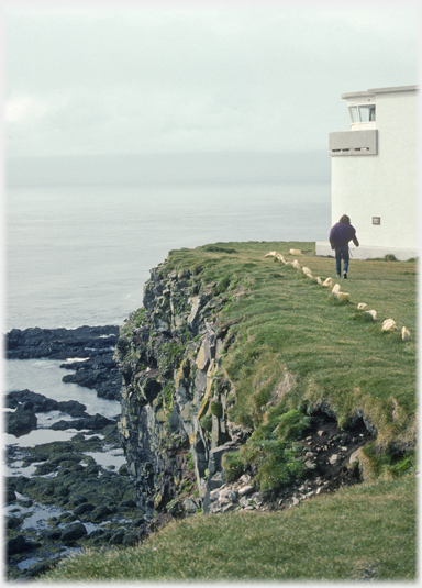 Lighthouse at Latrabjarg.