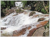 The cascades at Datanla near Da Lat City.