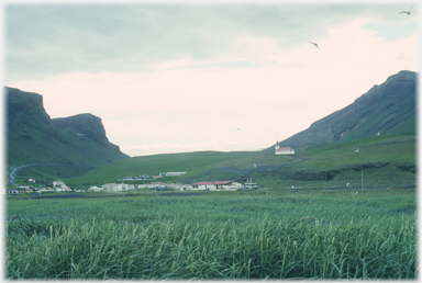 Village and church.