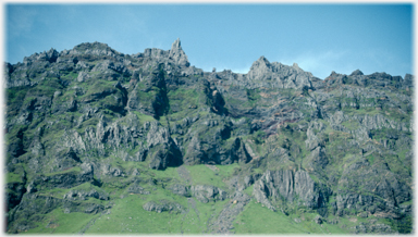 Crags near Vik.