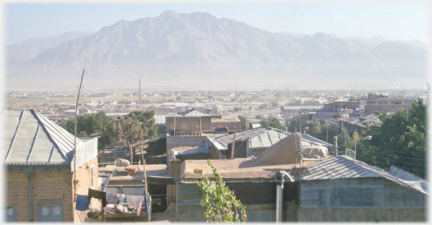 Kermanshah cityscape.