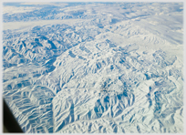 Snow covered mountains in eastern Turkey