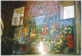 Fresco in Chehel Sotoun Palace.