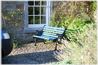 Seat in Castle Gardens.