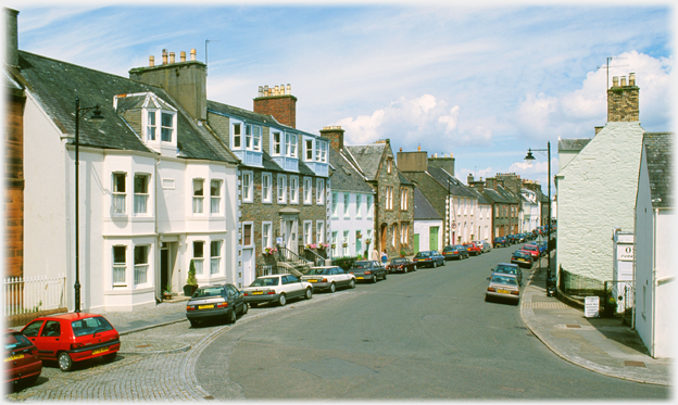 The bend in the High Street.