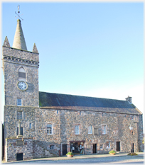 North side of the Tolbooth.