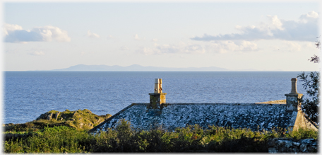 Isle of Man from Ardwall Island.