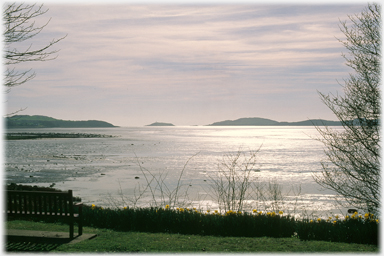 Bay south of Kirkcudbright.