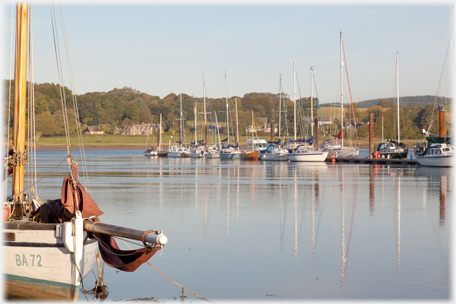 Morning at Kirkcudbright marina.