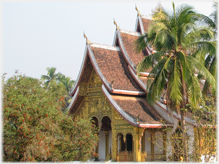 Front of the Haw Pha Bang.