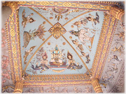 Ceiling of the Patuxai.
