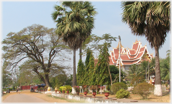 The Pha That Luang Palace.