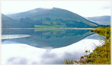 Wisps of cloud near Riskinhope.