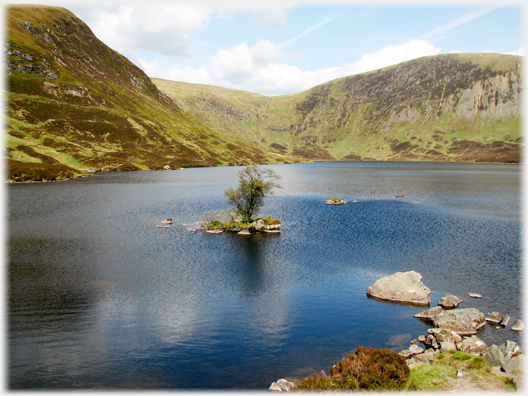 Loch Skeen in summer.