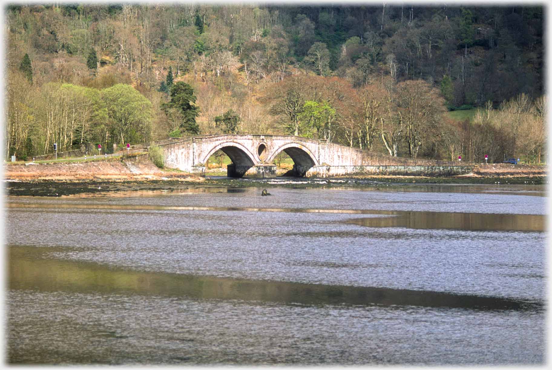 Double arched bridge.