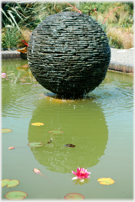 Pool by the cafe.