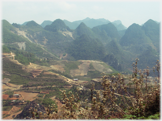 Karst landscape.