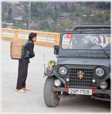 Youth and Jeep.