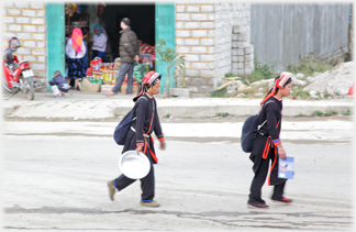 Two Red Dao women.