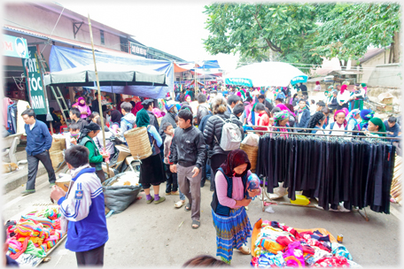 Street by the market.