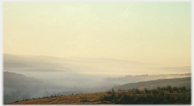 Dawn over Moffat.