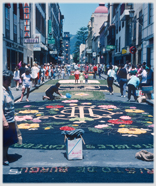 Street flower festival in Orotava.