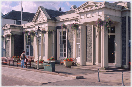 Moffat town hall.