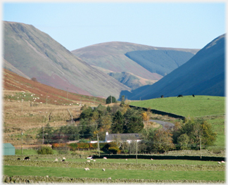 The upper valley from Bodesbeck.