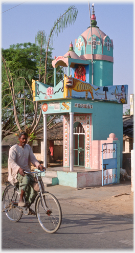 Hindu shrine.