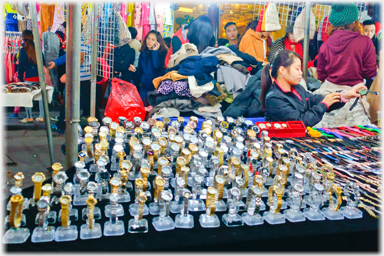 Stall with watches