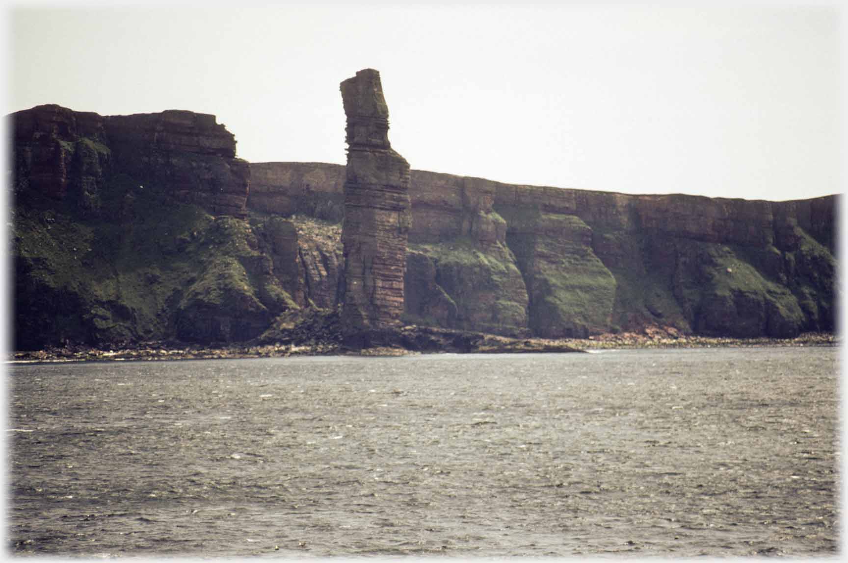 The Old Man of Hoy from nearby.