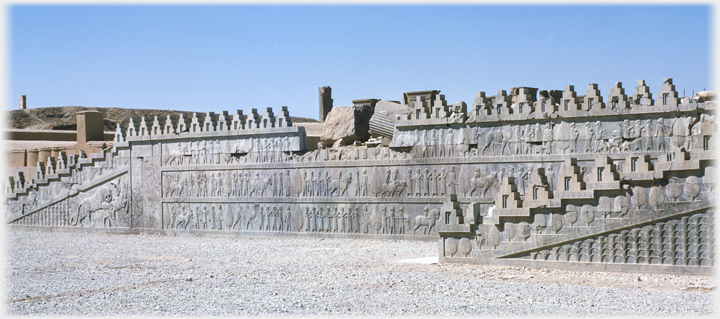 Persepolis main stairway.