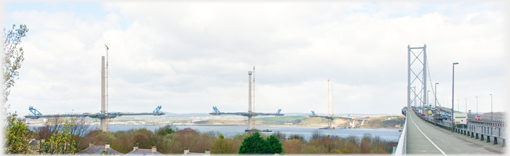 Two road bridges