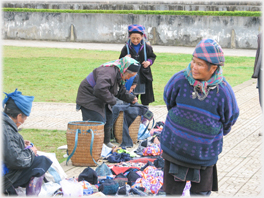 Black Hmong women.