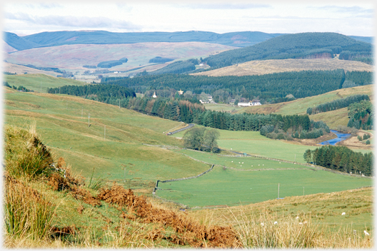 Eskdale from the Boreland road