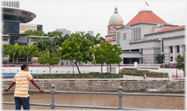 Parliament buildings.