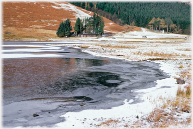 Glen Cafe and Loch of the Lowes.