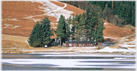 Glen Cafe in its trees.