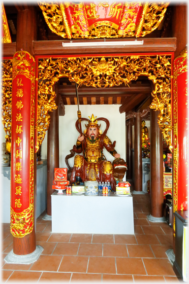 The left side altar.