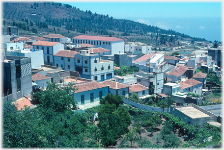 Hillside villas.