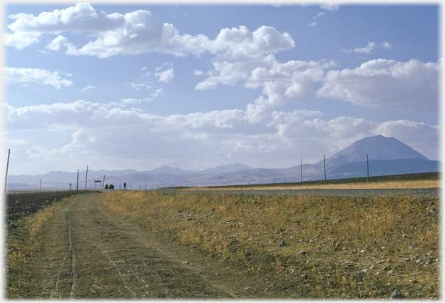 Wide open spaces in eastern Turkey.