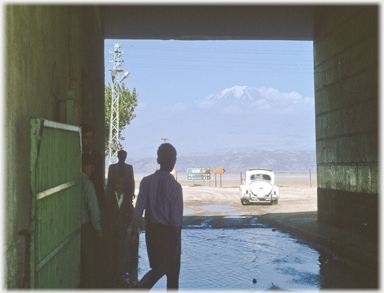 Mount Ararat from Iranian brder