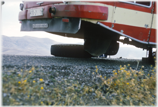 Wheel off bus