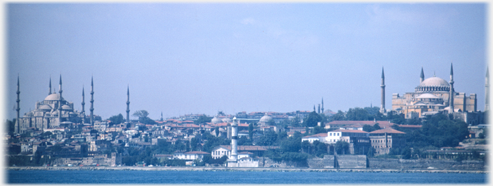 Suleymaniye and Hagia Sophia