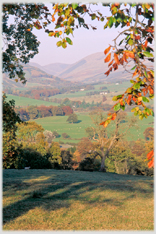 Autumn view up the valley.